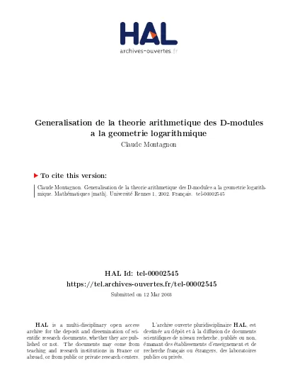 Inegalites De Sobolev Logarithmiques Et Hypercontractivite En Mecanique Statistique Et En E D P