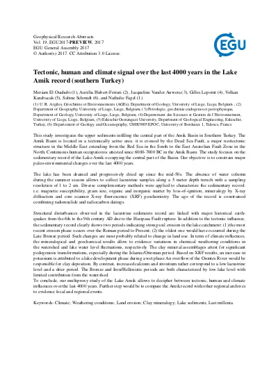 Strunian Rugose And Tabulate Corals From Northwestern Turkey