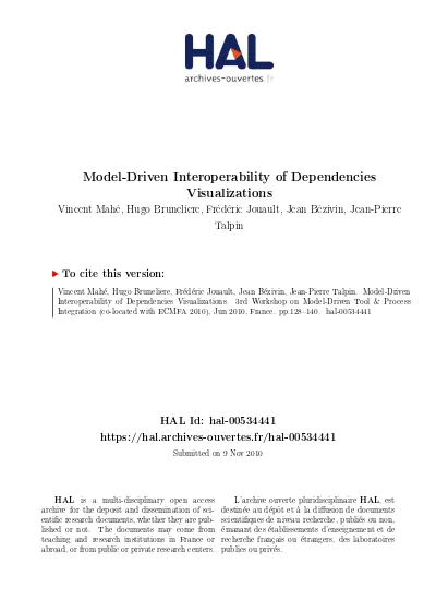 Haut Pdf Model Integration And Interoperability 123dok Fr